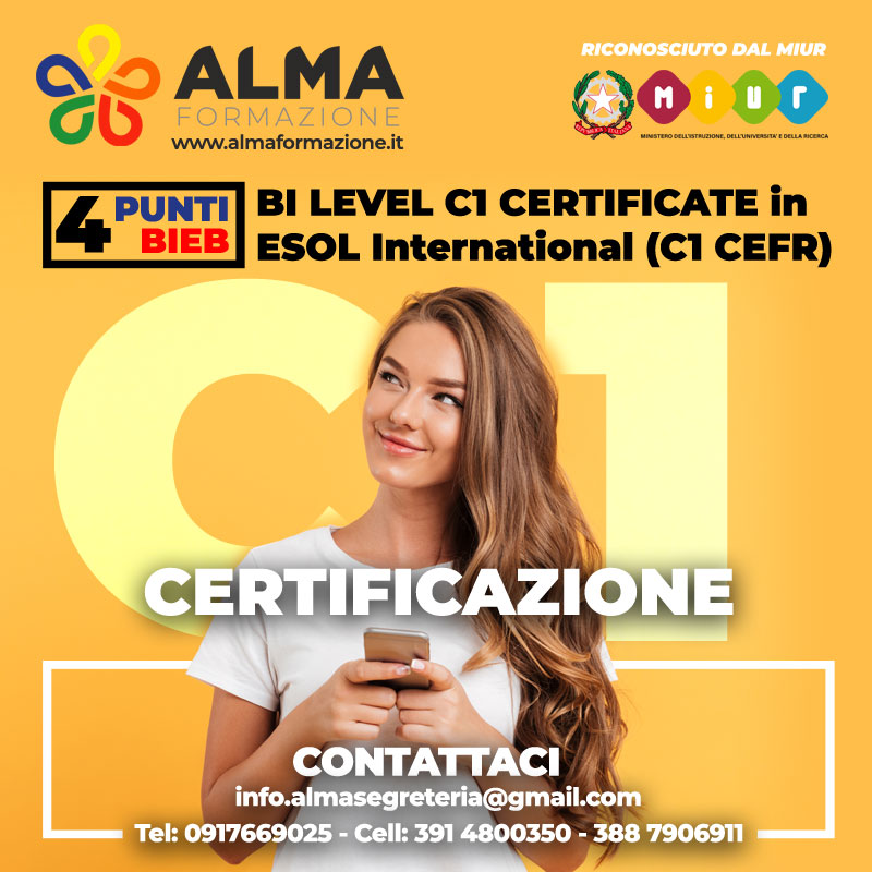 Certificazione BIEB level C1