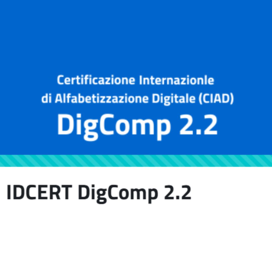 IDCERT DIGCOMP 2.2 - immagine 2